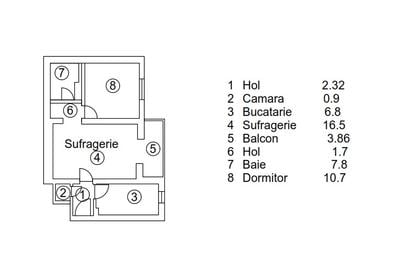 Apartament 2 Camere Victoriei 5 min metrou fara risc investitie - 9