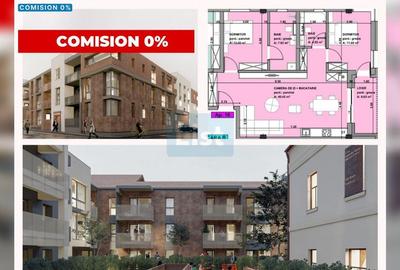 Apartament de vanzare bloc nou, 3 camere, 98mpc, Centru Vechi, comision 0% - 1