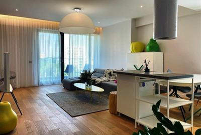 Apartament cu 3 camere decomandat, mobilat în Herăstrău