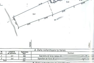 Casă cu 3 camere în Central
