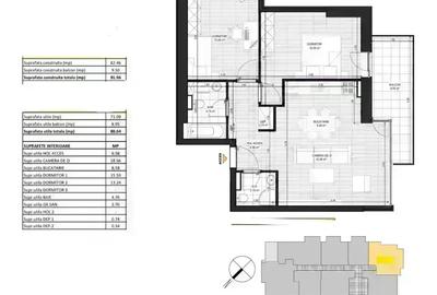 Apartament 3 camere | Bloc nou | loc de parcare inclus | comision 0 I - 10