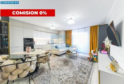 Apartament cu 2 camere semidecomandat, mobilat în Între Lacuri