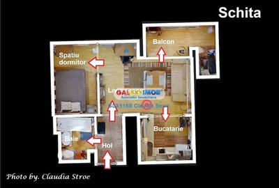 INCHIRIERE STUDIO UNVERSITATE ROSETTI - STR. SFINTIILOR - 8