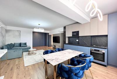 Apartament cu 2 camere semidecomandat, mobilat în Pipera