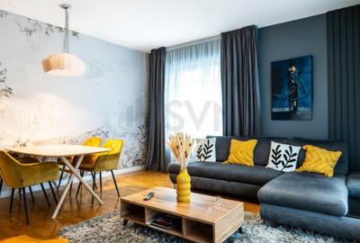 Apartament cu 2 camere semidecomandat, mobilat în Domenii
