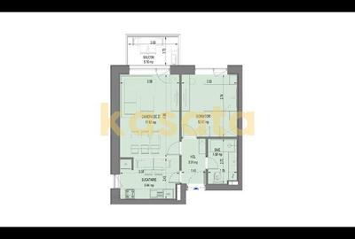 Apartament 2 Camere  | Nusco City Park | Mall Promenada | Premium - 7