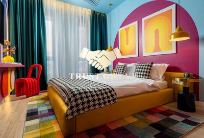 Apartament cu 2 camere decomandat, mobilat în Herăstrău
