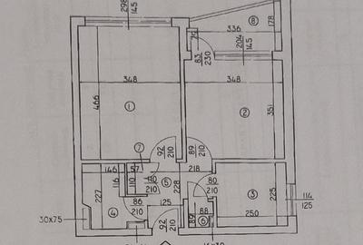 Apartament cu 2 camere decomandat, mobilat în Berceni