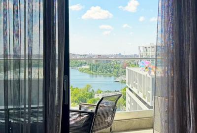 Apartament exclusivist 4 camere cu vedere la lac zona Barbu Vacarescu, Bucuresti - 15