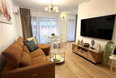 Apartament cu 3 camere semidecomandat, mobilat în Floreasca