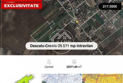 Dascalu-Creata-25.571 mp intravilan - 1
