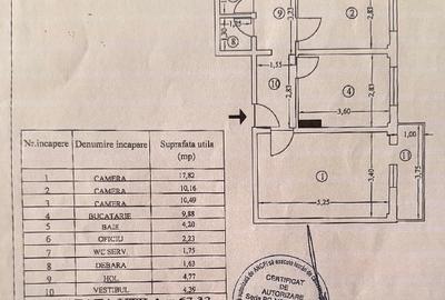 Vand apartament de 3 camere, zona Dristor - 7