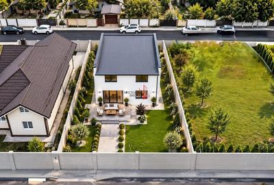 Casa individuala, 4 dormitoare, teren 420 mp  Finisaje premium - 2