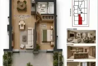 Apartament 2 camere, terasa spectaculoasa, zona, metroul Aurel Vlaicu - 11
