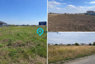 Teren Construcții extravilan de 400 mp, în Domnești