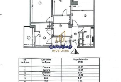 APARTAMENT 3 CAMERE - UNIRII – MATEI BASARAB | BLOC 2001 | PARCARE | BUNCAR - 19