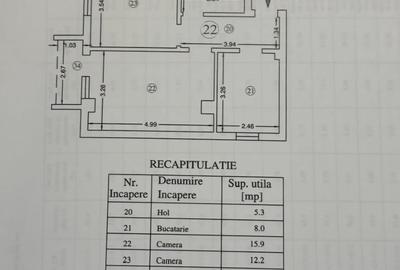 Apartament cu 2 camere  Complexul Panoramic Valea Adâncă, loc de parcare subten - 2