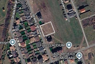 Teren Construcții intravilan de 611 mp, în Moșnița Nouă