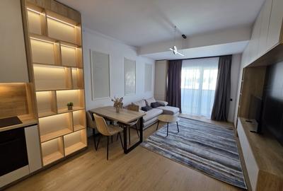 Apartament cu 2 camere semidecomandat, mobilat în Florești