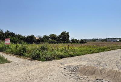 Teren de 785mp cu deschidere dublă 23/34m, strada principală Ciofliceni! - 5