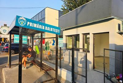 Spatiu comercial central Balotesti, 21.3 mp, curte 25mp, complet renovat - 3
