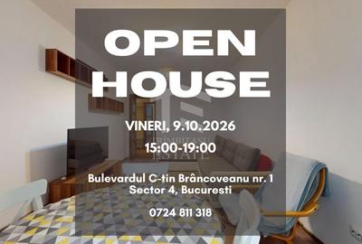 Apartament cu 2 camere semidecomandat, mobilat în Brâncoveanu