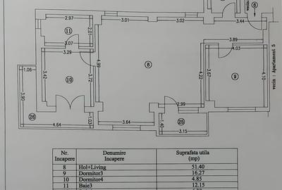 De vânzare apartament 3 camere statiunea Mamaia, zona Butoaie - 24