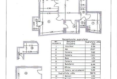 Vanzare apartament 3 camere in vila Mosilor Foisorul de Foc - 11