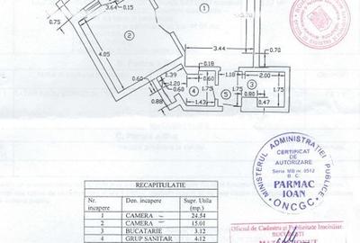 Apartament cu 2 camere semidecomandat, mobilat în Universitate