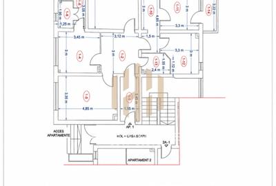 Apartament | 4 camere| Prefectura zona CASPEV| Garaj +beci - 11