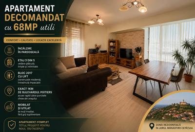 Apartament 2 camere decomandat - 68 mp utili - zona Cetățuia-Iași - 1