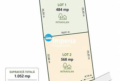 Teren intravilan 1.052 mp – Bucium, zona Post Control - 2