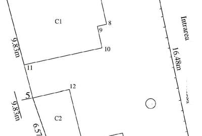 Herastrau-Nordului, singur curte, teren 225 mp, deschidere 16.5 ml, libera - 2