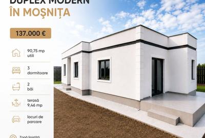 Duplex modern de vânzare – Moșnița (unitatea din dreapta) Comision 0%! - 15
