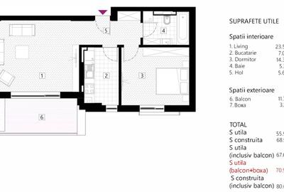 Apartament la cheie 2 camere mari in bloc nou ! OPORTUNITATE ! - 2