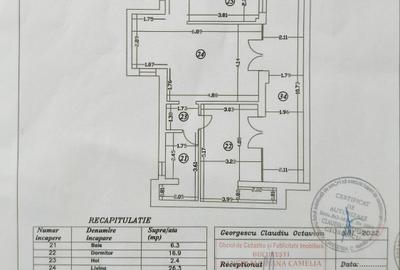 2 camere premium Floreasca 65 mp terasa 21 mp incalzire pardoseala et 1/6 - 16