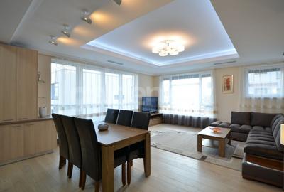 Apartament cu 4 camere decomandat, mobilat în Barbu Văcărescu