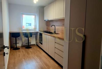 Apartament cu 2 camere semidecomandat, mobilat în Florești
