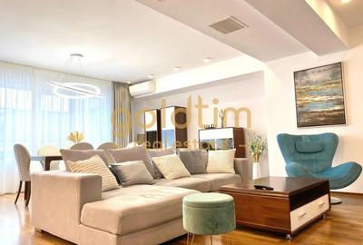 Apartament cu 3 camere decomandat, mobilat în Herăstrău