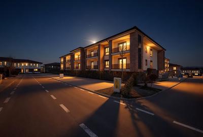 Ansamblu  ESQ Village   Releveu Ap cu 2 camere, parter + curte proprie, Tip 3, E - 11