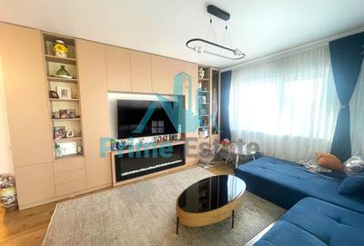 Apartament cu 3 camere semidecomandat, mobilat în Dâmbul Rotund