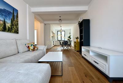 Apartament cu 3 camere decomandat, mobilat în Herăstrău