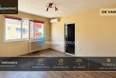 Apartament cu 2 camere semidecomandat, mobilat în Șagului