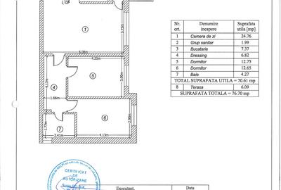 Apartament 3 camere I Greenfield I 77 mp I Mobilat I Parcare inclusa - 9