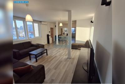 Apartament cu 3 camere semidecomandat în Dorobanți