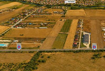 Teren intravilan de vânzare – 15.300 mp, deschidere la DN4, Frumusani - 2