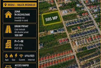 Teren Construcții intravilan de 595 mp, în Păcurari