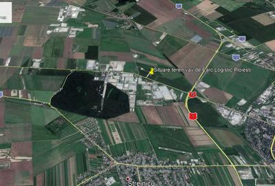 PLOIESTI vav Parc Logistic Vanzare teren, intravilan, 10000 mp, cu desch. 43m - 1