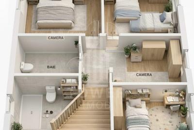 Duplex de vânzare – Șelimbăr | Construcție solidă | 120 mp utili - 2