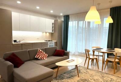 Apartament cu 3 camere semidecomandat, mobilat în Floreasca
